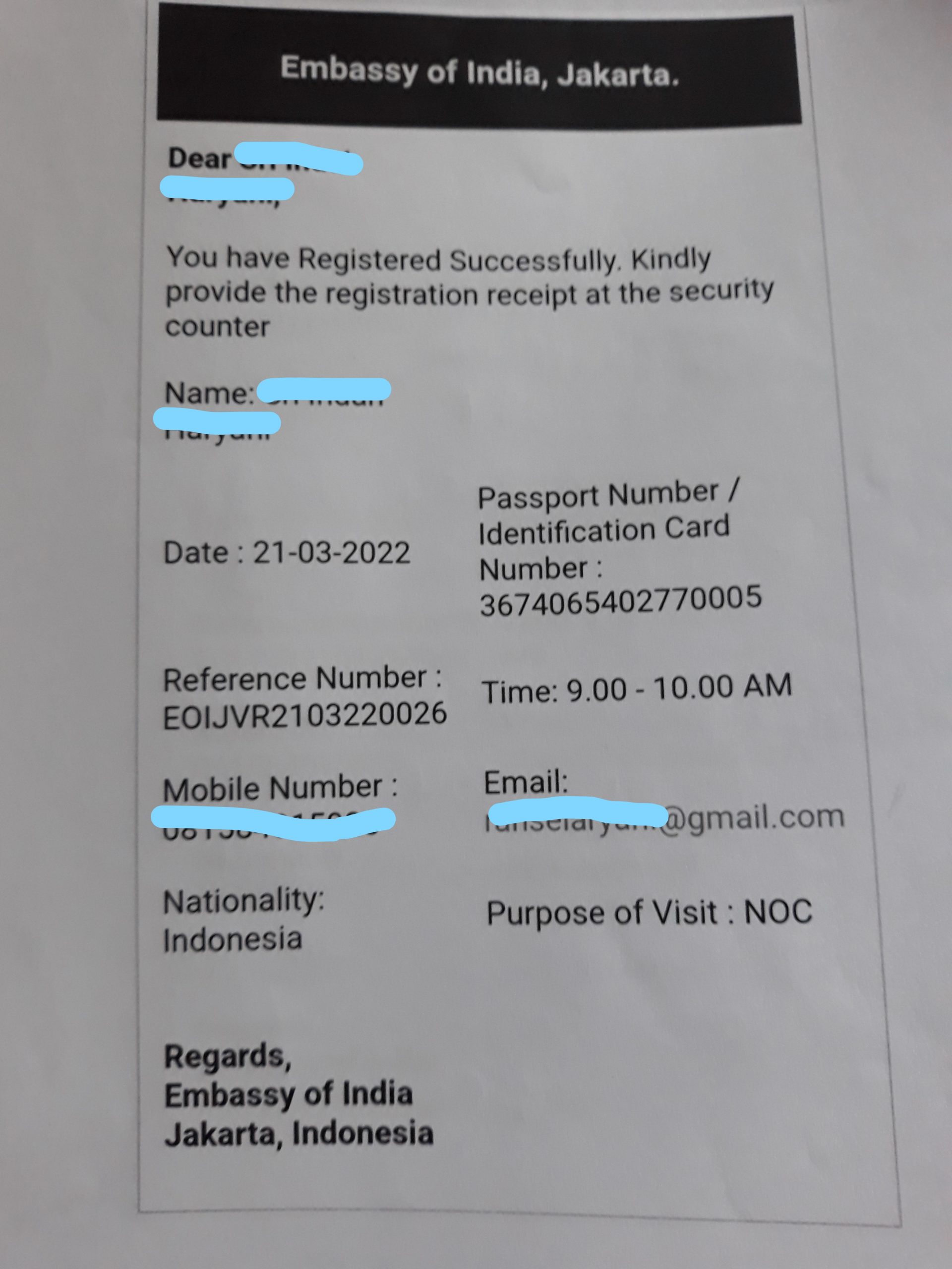 Pengalaman Mengurus NOC di Kedutaan India untuk Menikah
