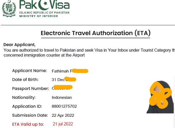 Mengurus VOA Pakistan, Bagaimana Caranya Mendaftar ?