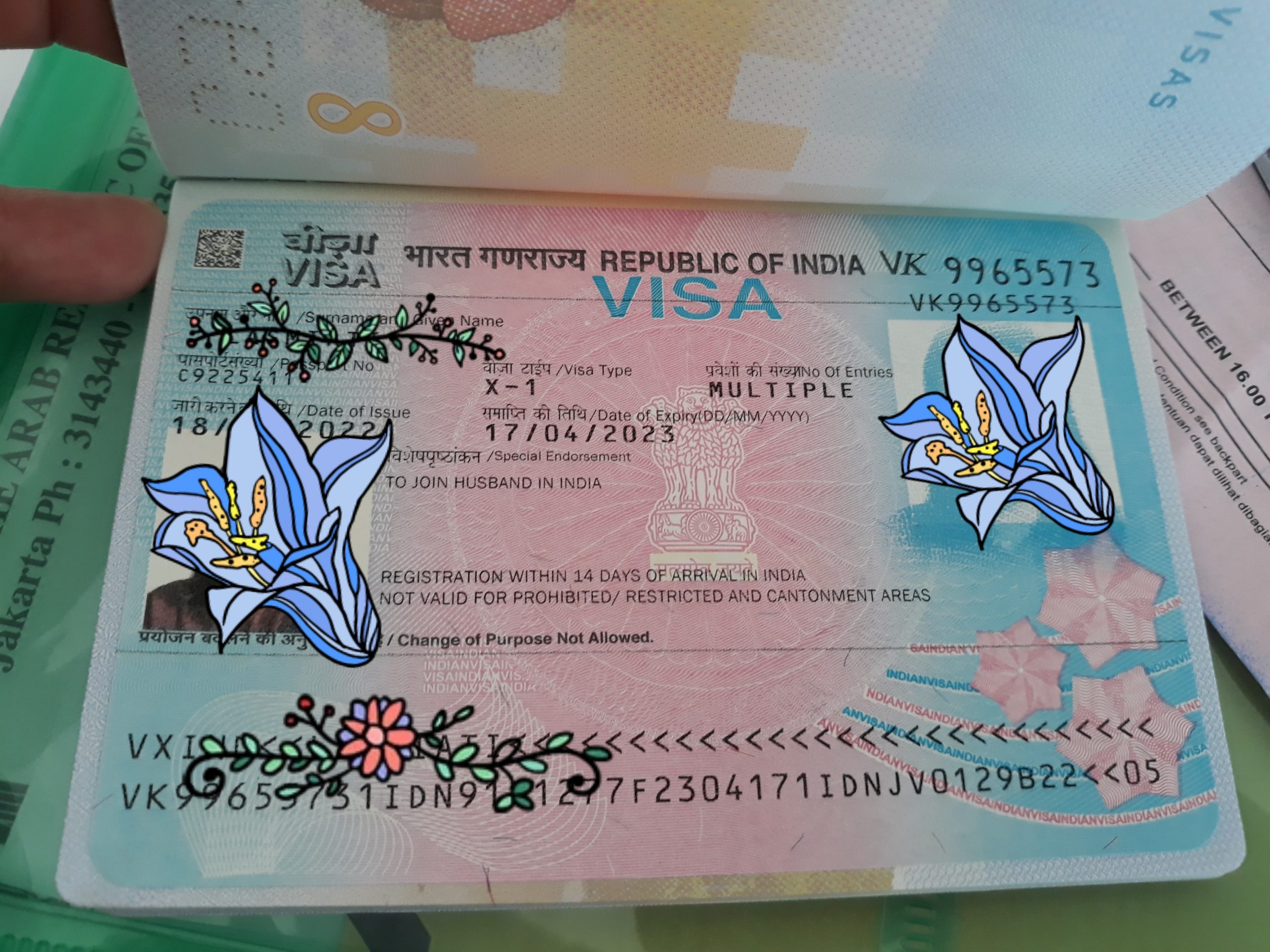 Mengurus X Visa India di Kedutaan, Untuk Penyatuan Keluarga